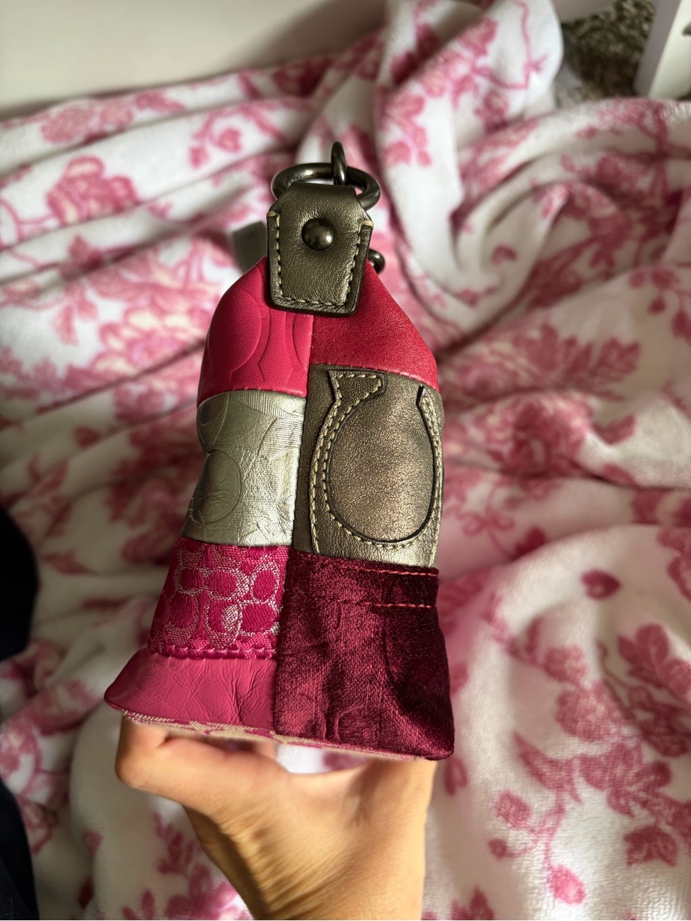 coach pink patchwork - Picture 6 of 7